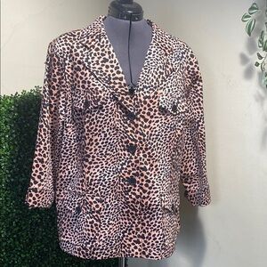 Leopard Print Women's Jacket